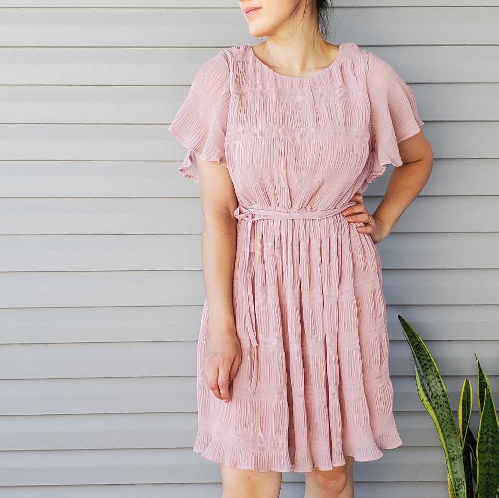 FSL + apparel mauve dress